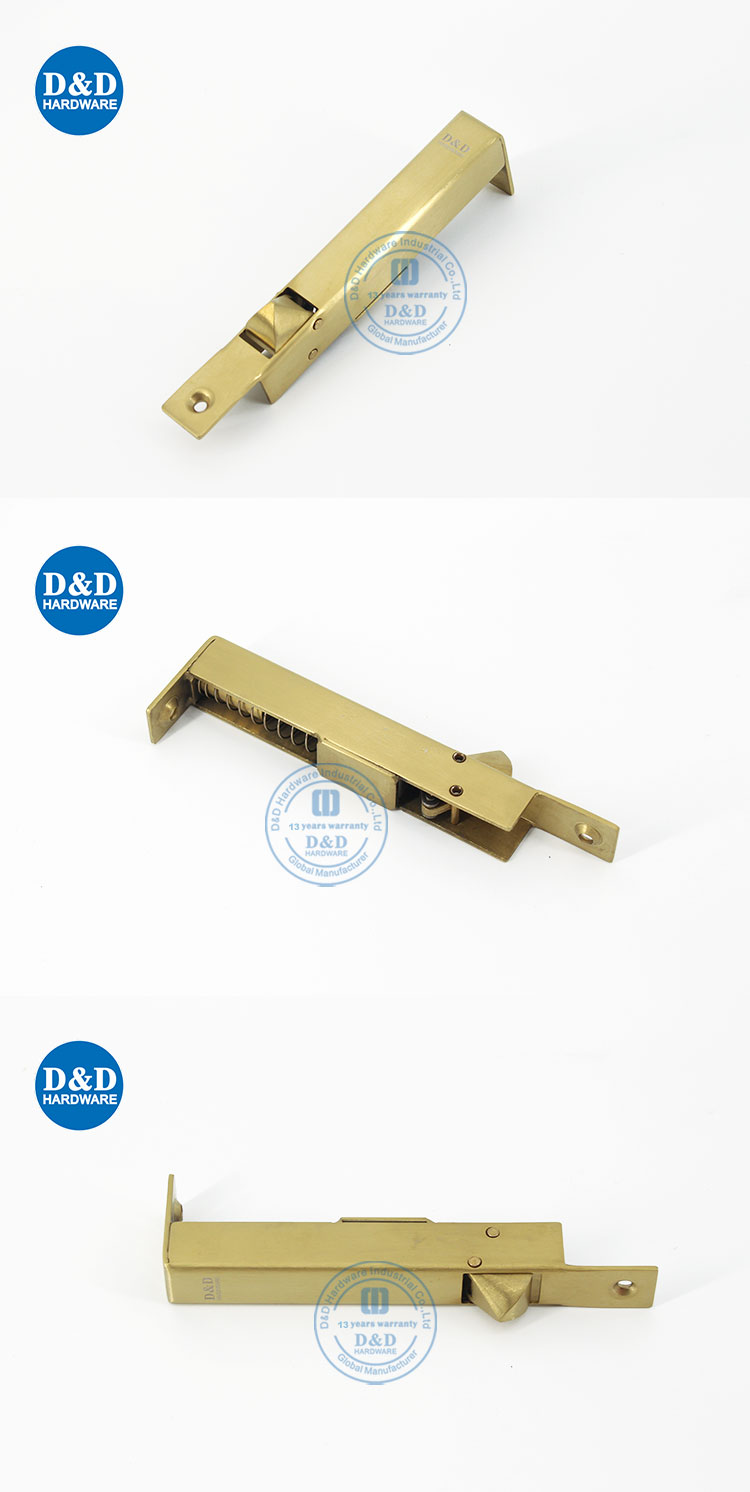 automatic tower bolt for door