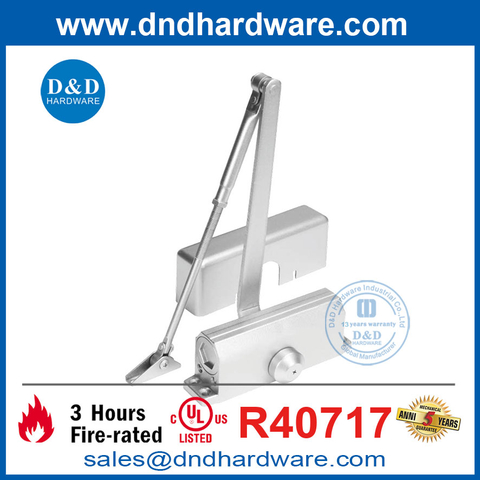 High Quality UL Listed New Design Light Duty Door Closer for Interior Door-DDDC028