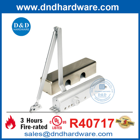 Security UL Aluminum Alloy Various Sizes Fire Rated Internal Door Closer-DDDC043