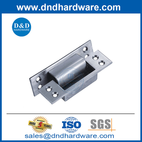 Stainless Steel 304 Stamping Invisible Door Hinge for Large Solid Wood Cabinet Door-DDCH013