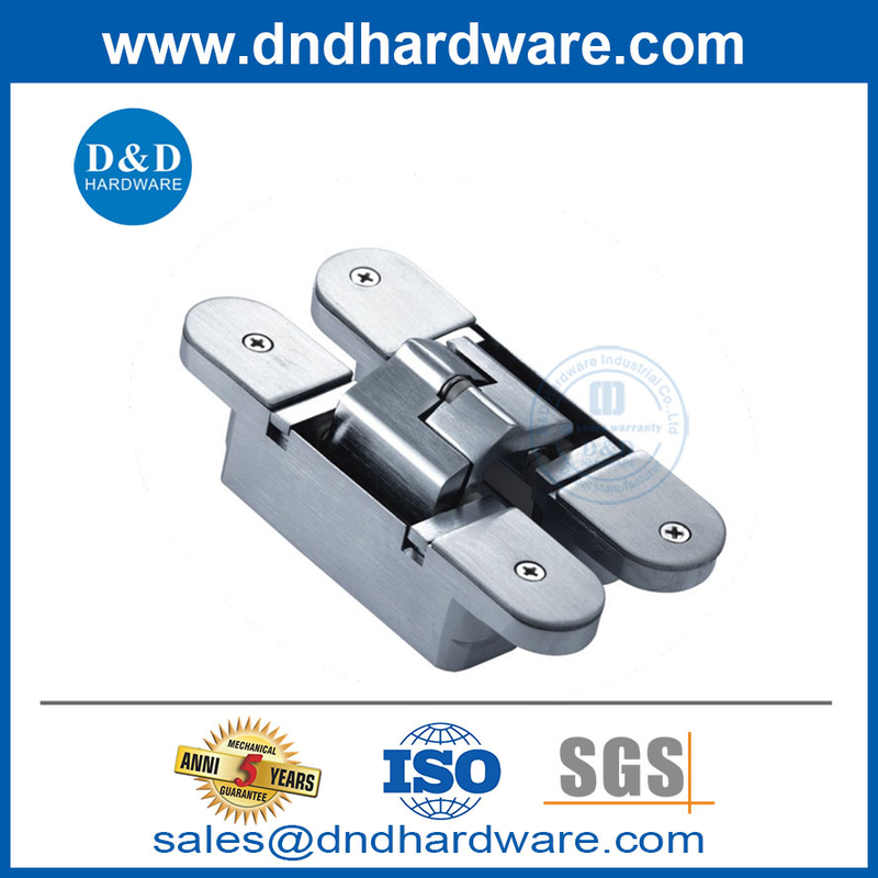 Stainless Steel 304 Concealed Door Hardware Adjusting Hidden Door Hinges-DDCH012
