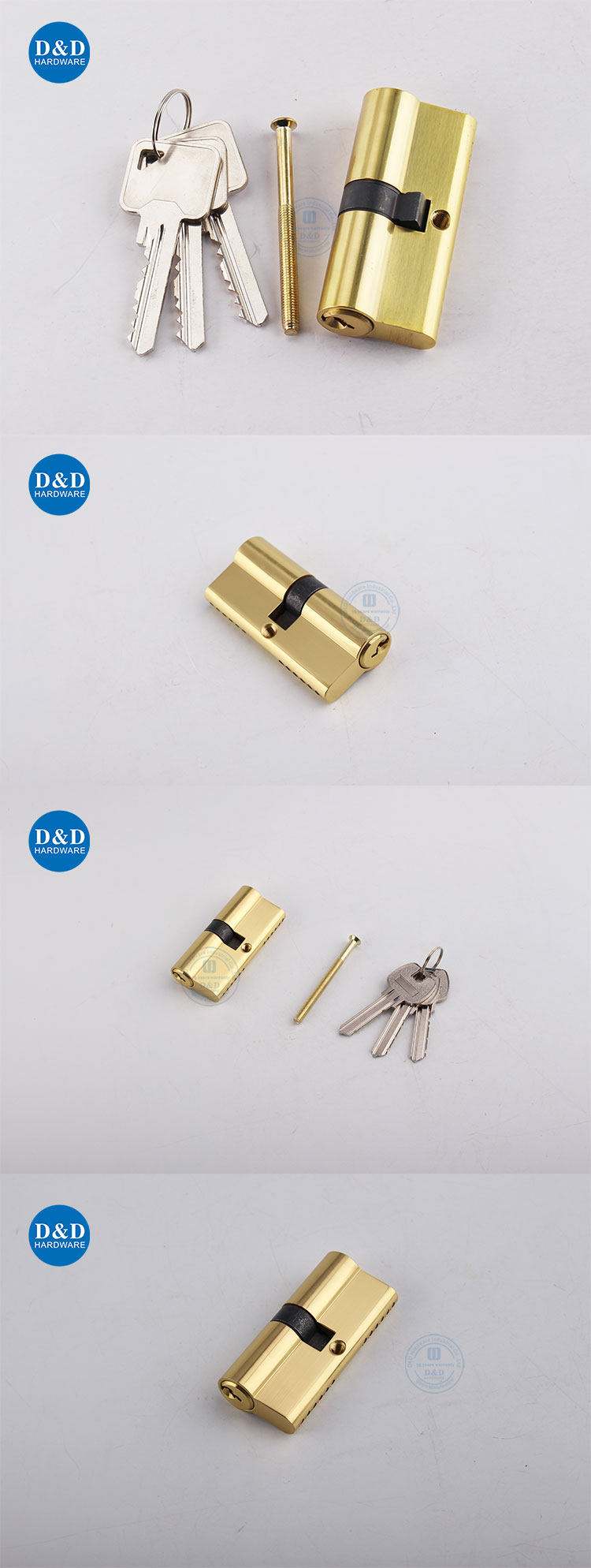 Double Opening Lock Cylinder