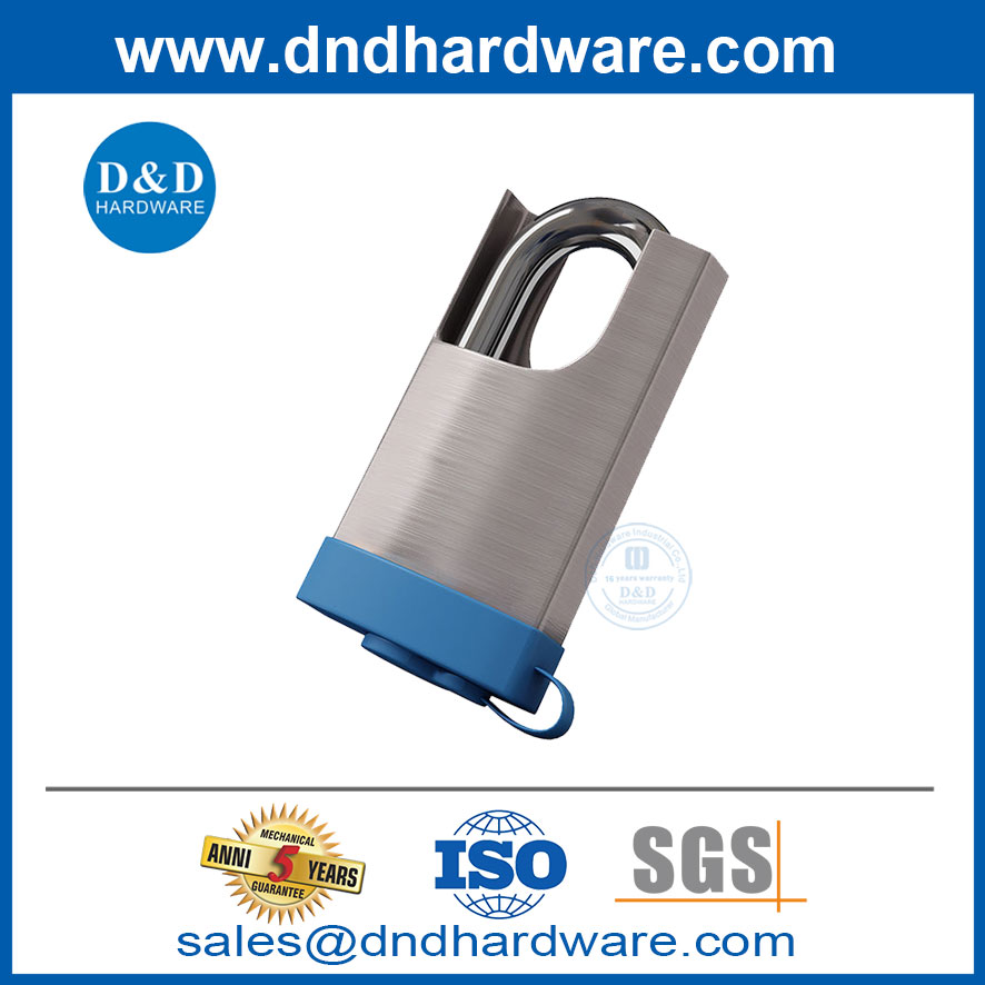 SS304 Alloy Steel Smart Fingerprint Lock USB Rechargeable Padlock for Door Luggage -DDPL013