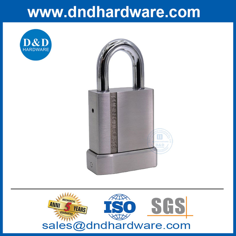 304 Stainless Steel Outdoor Waterproof Smart Pad Lock Wifi Padlock Security Padlocks-DDPL011