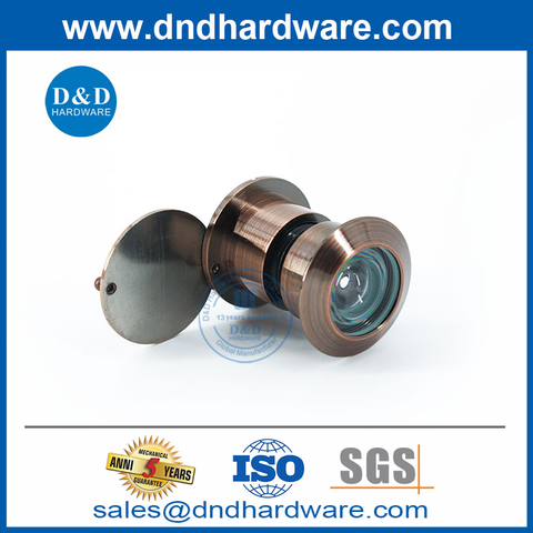 Antique Copper Wide Angle Entry Door Eye Peephole for House-DDDV003