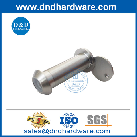 Security Satin Nickel Wooden Door Viewer Peep Hole by Zinc Alloy-DDDV001