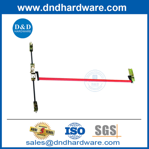 Panic Hardware on Doors Steel Cross Bar Type Panic Exit Device-DDPD037