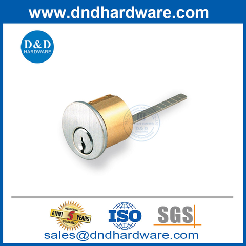 Different Finishes Solid Brass Construction Hardware Rim Lock Cylinder-DDLC018