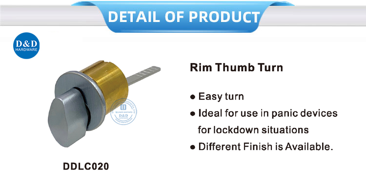 Thumb Turn Rim Cylinder 