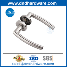 Safety Passage Door Handles Stainless Steel European Door Handles for Doors-DDTH025