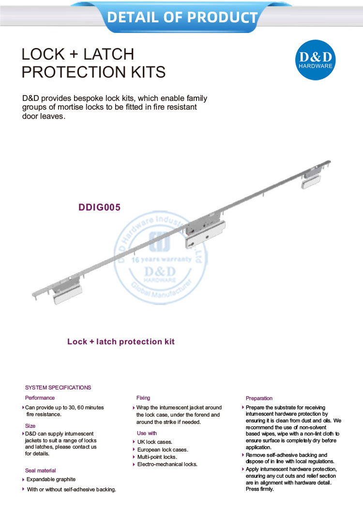 Lock And Latch Protection Kit