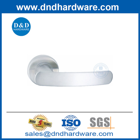 Stainless Steel Rose Door Handle Guangdong Hardware Door Handles-DDSH010