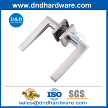 Privacy Lever Door Handle Stainless Steel Square Comercial Door Handles-DDSH037