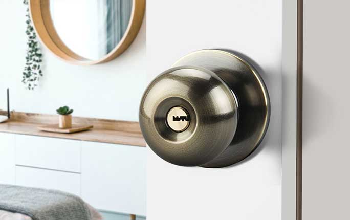 Exterior Door Knobs with Locks