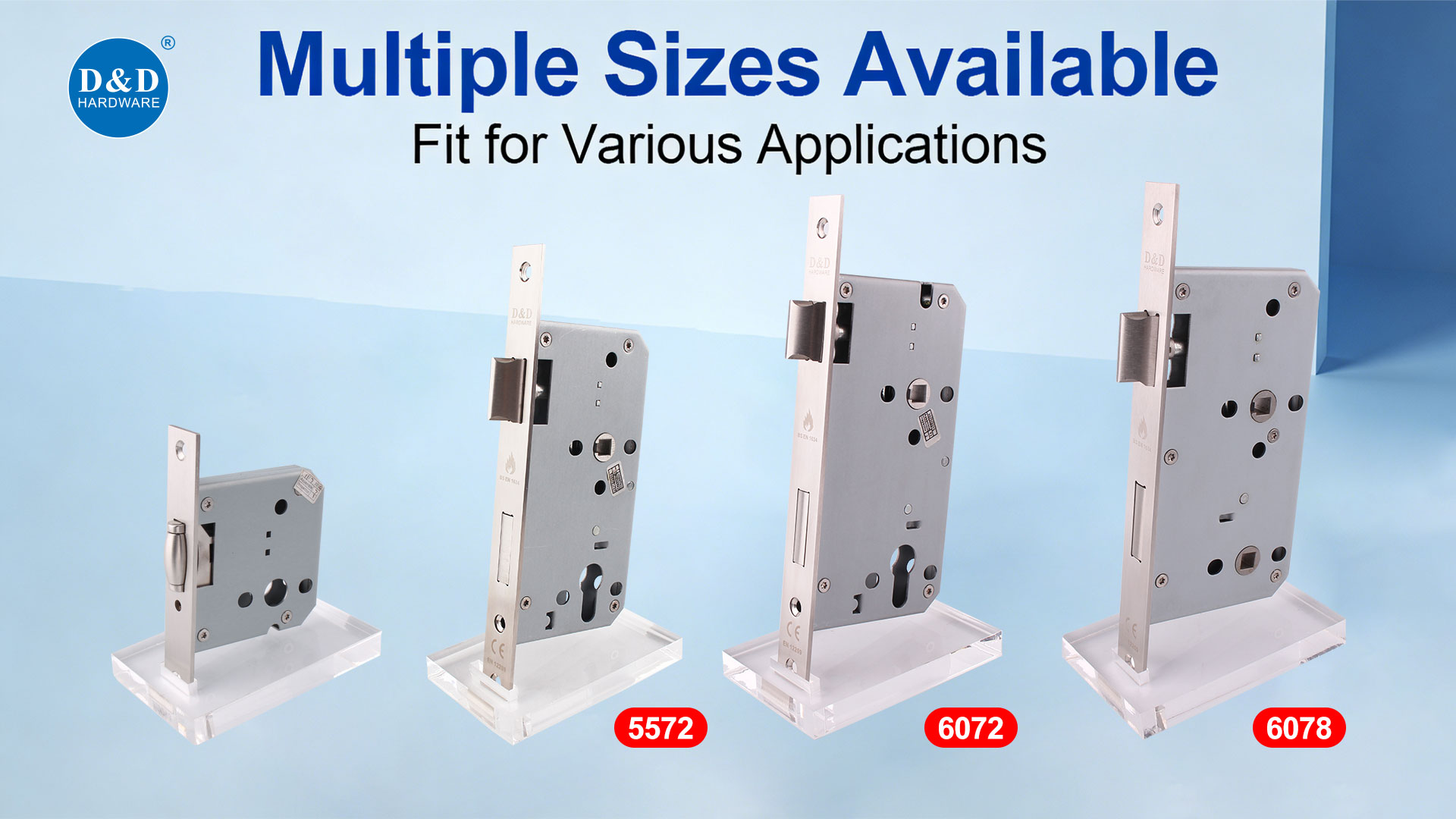 Multiple Euro Profile Sizes