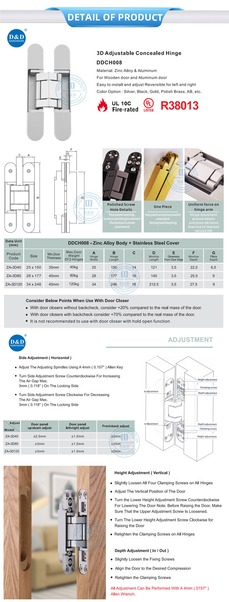 silver concealed hinges