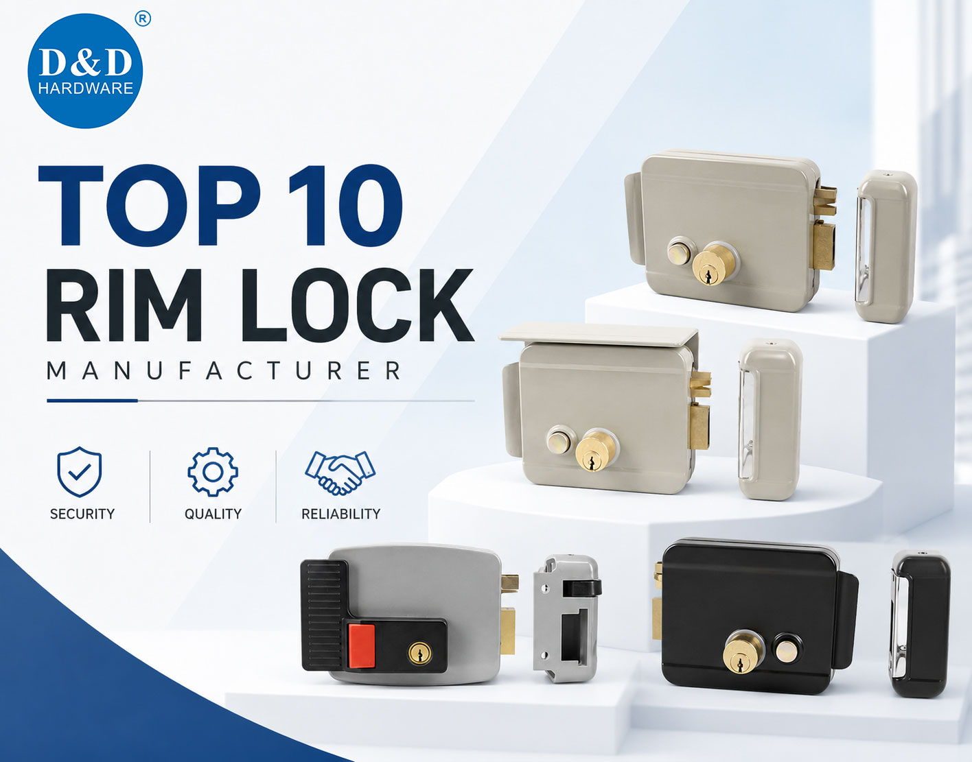 Top 10 Rim Lock Manufacturers in the World (2026 Global Guide for Commercial & Residential Security)