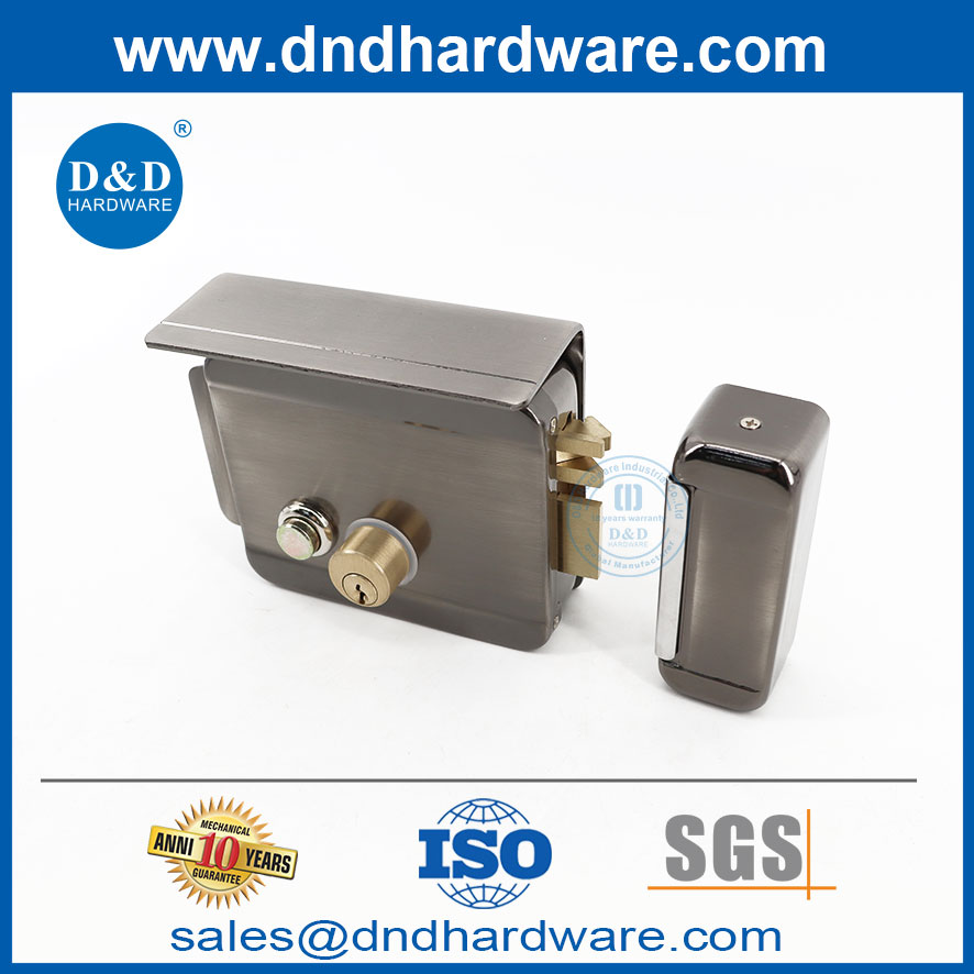 Security Electronic Smart Secure Lock Rim Cylinder Lock-DDRL045