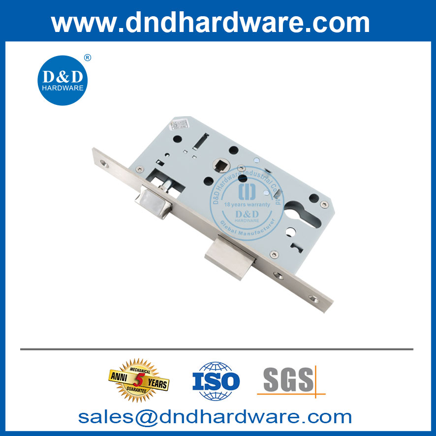 mute mortise lock