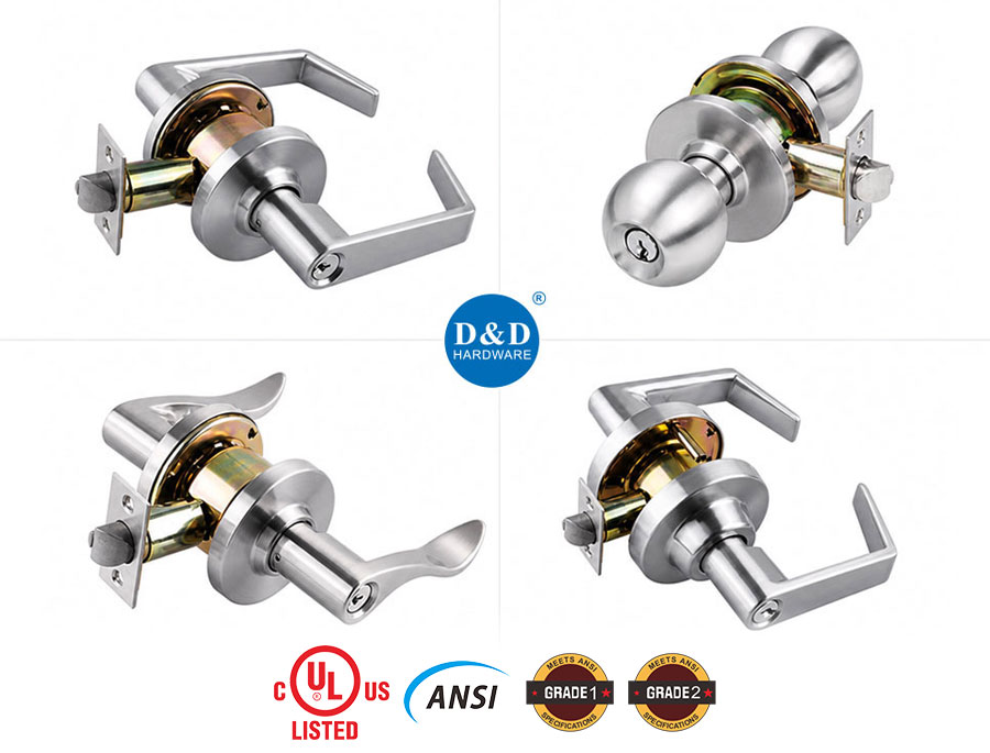 UL Listed Commercial Cylindrical Locksets