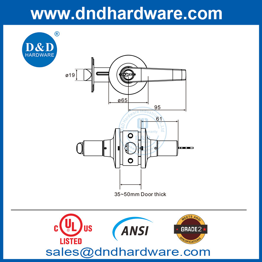Lever Handle Lock