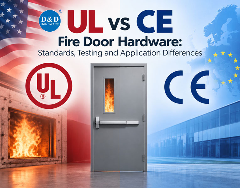 UL vs CE Fire Door Hardware: Standards, Testing and Application Differences