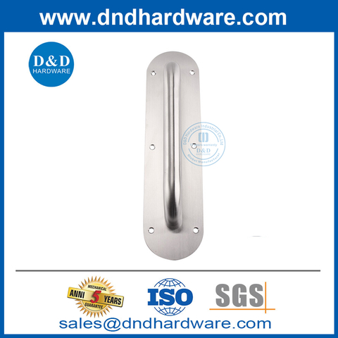 Pull handle with Plate