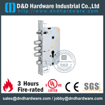 Brass Storeroom Sash Lock for Glass Door-DDML023