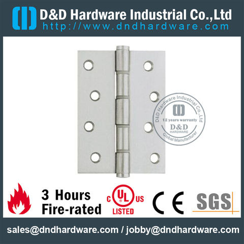 SS304 Polish Antirust Nylon Washer Hinge-DDSS007