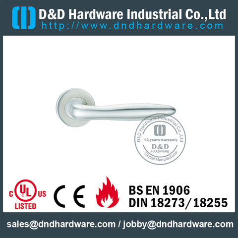 Modern 316 Grade Solid Internal Door Handle for Office Doors -DDSH024