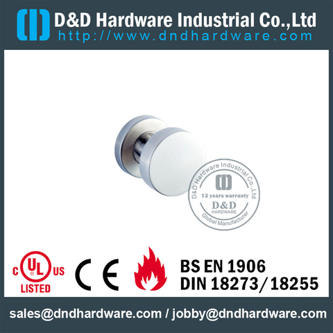 Grade 316 Antique Circular Interior Door Knob for Wooden Doors -DDSH039