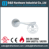 Commercial Stainless Steel Cast Solid Lever Handle on Rose for Office Doors -DDSH011