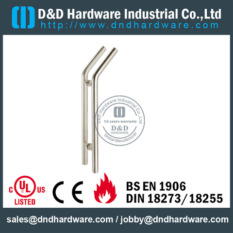 Stainless Steel 316 Modern Pull Handle for Exterior Glass Door-DDPH009