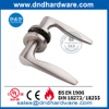 SS316 External Door Solid Lever Handles for Wooden Door-DDSH008