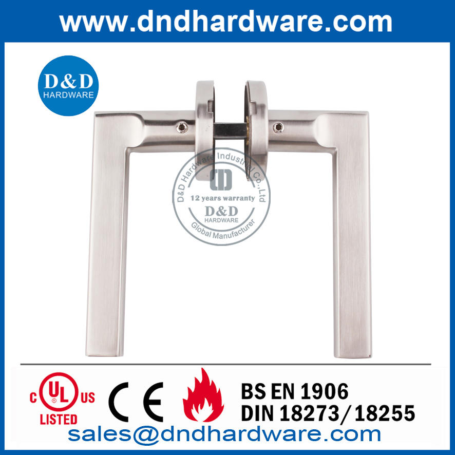 Hot Selling SUS304 Door Furniture Solid Lever Handle-DDSH023