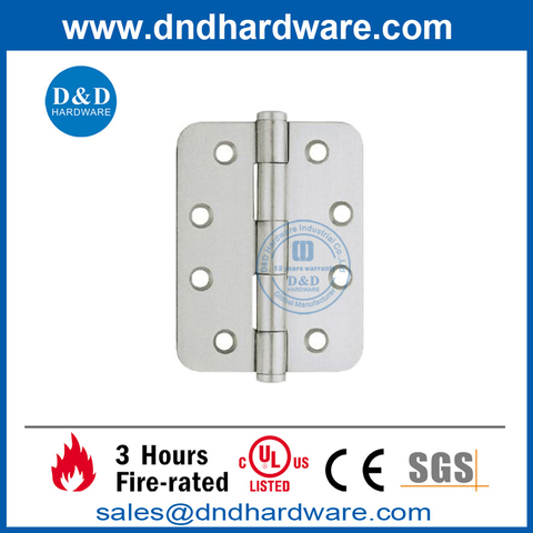 Stainless Steel Round Corner Hinge for Exterior Door-DDSS006