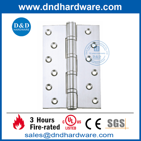 Heavy Duty Stainless Steel Ball Bearing Wood Door Hinge-DDSS009