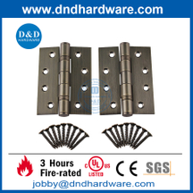 SS304 UL Antique Brass Fire Rated 2BB Door Hinge-DDSS006-FR-5x4x3.4mm