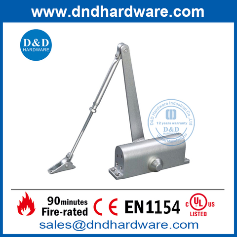 Security Aluminium Spring Silent Commercial Door Closer-DDDC006