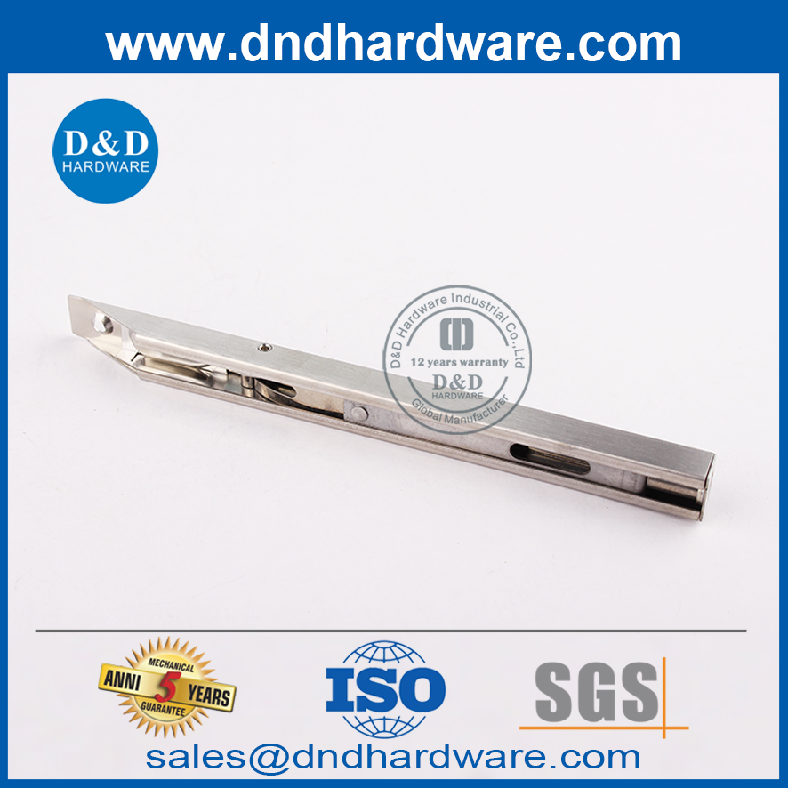 Modern Security Stainless Steel Concealed Box Type Flush Door Bolt-DDDB007