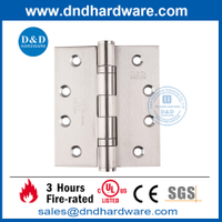 UL Listed Stainless Steel 316 Silver Fire Proof Door Hinge-DDSS001-FR-4X3.5X3
