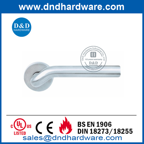 Contemporary Stainless Steel Lever Door Handle-DDTH015