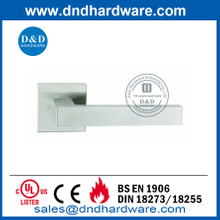 SS304 Square Rose Internal Door Lever Handle-DDTH019