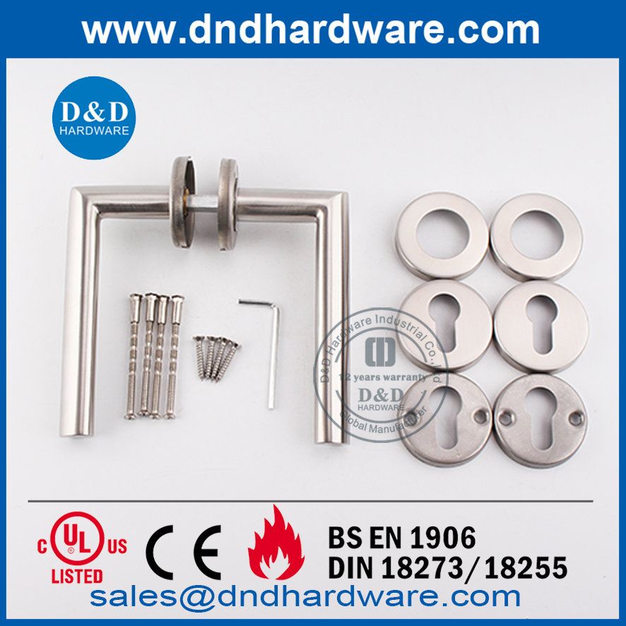 Popular Hardware Accessories Cylinder Escutcheon Round Rose Stainless Steel-DDES013