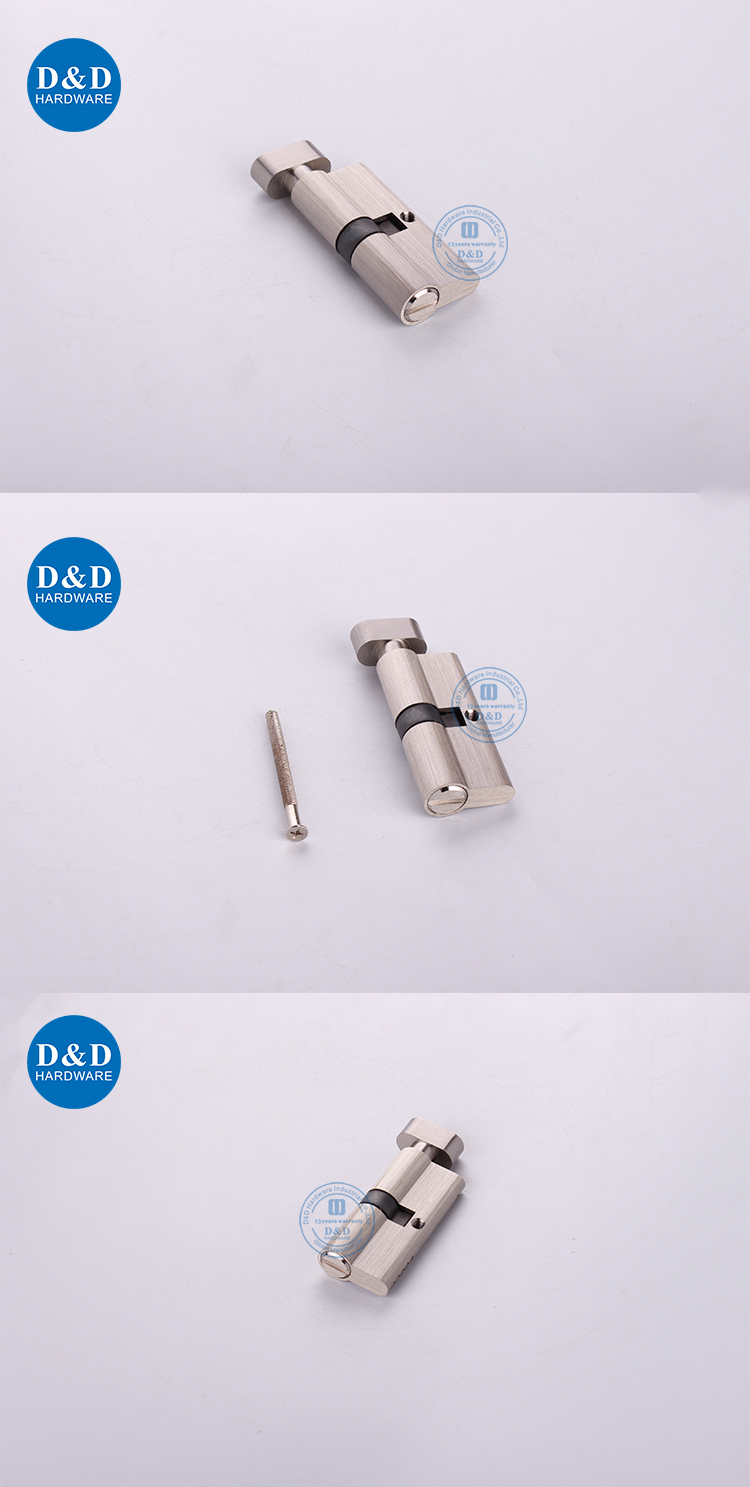 Satin Nickel Door Cylinder