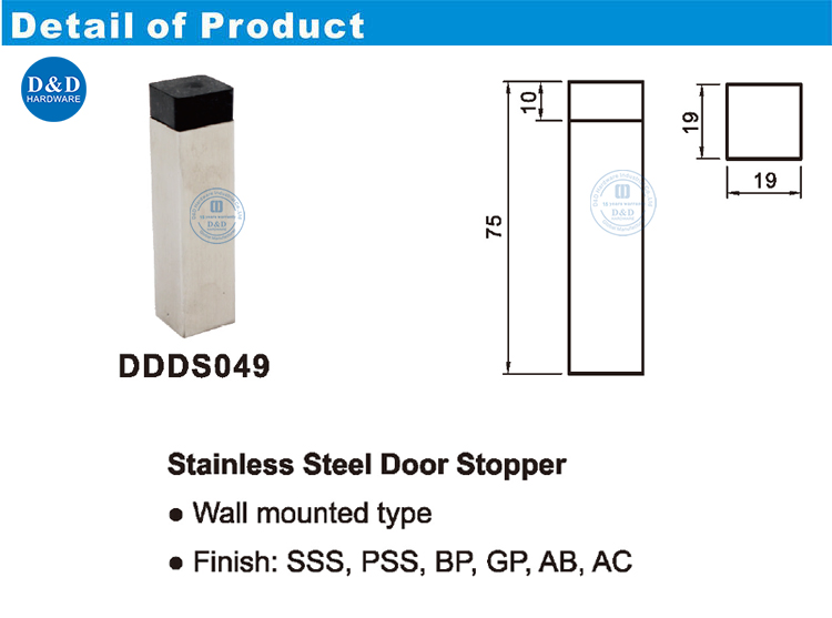 Door Stopper on Wall 