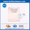 1.5mm Thick Fire Door Signature Door Plate Stainless Steel Sign Plate-DDSP010