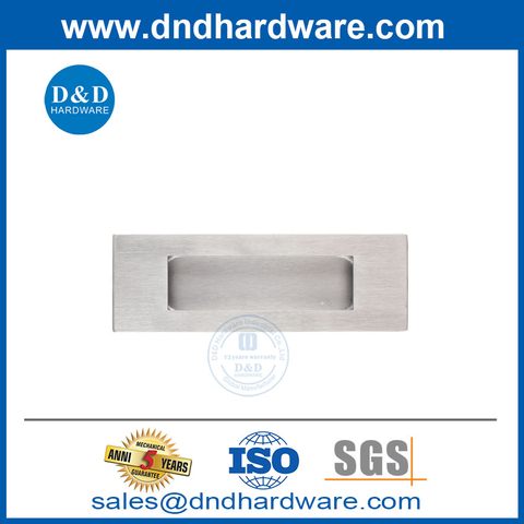 Unique Cabinet Hardware Stainless Steel Flush Pull Handle-DDFH009-B