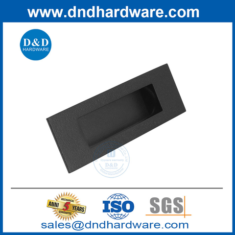 Matt Black Stainless Steel Home Kitchen Cabinet Pull Handle-DDFH009-B