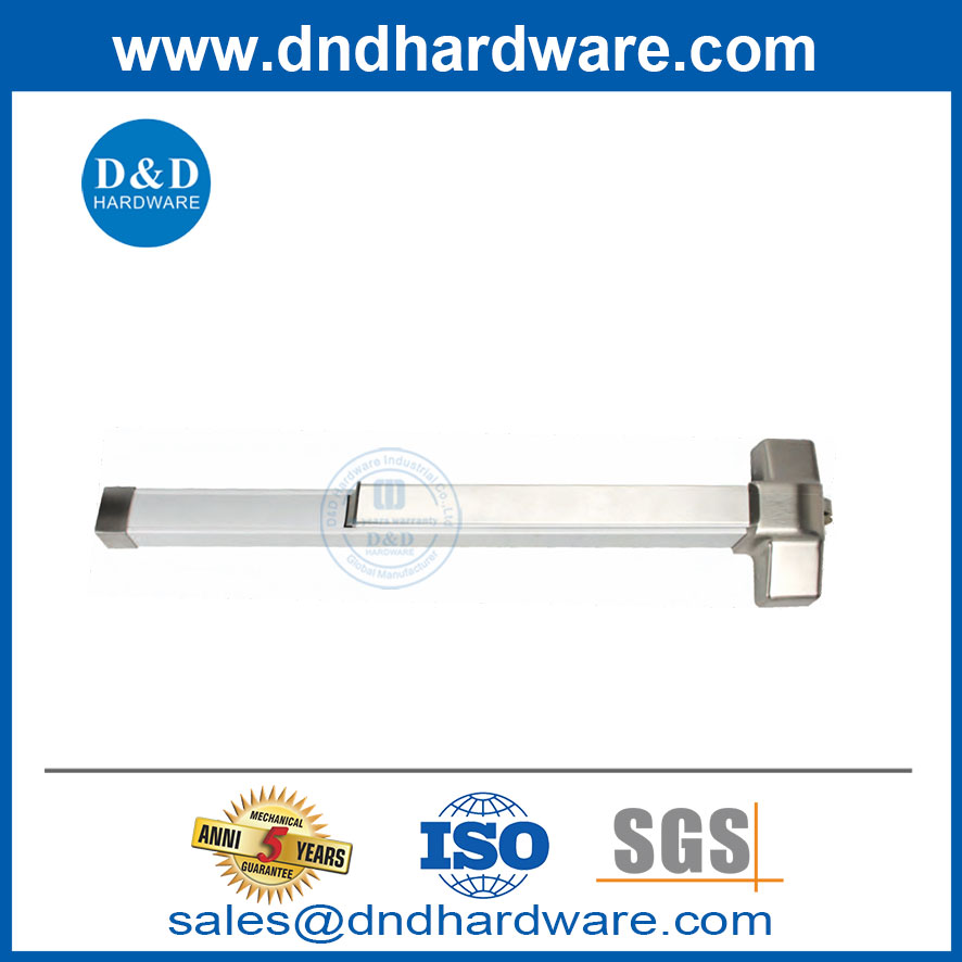 Panic Bar Supplier Rim Exit Deivce Stainless Steel Commercial Door Push Bar-DDPD001